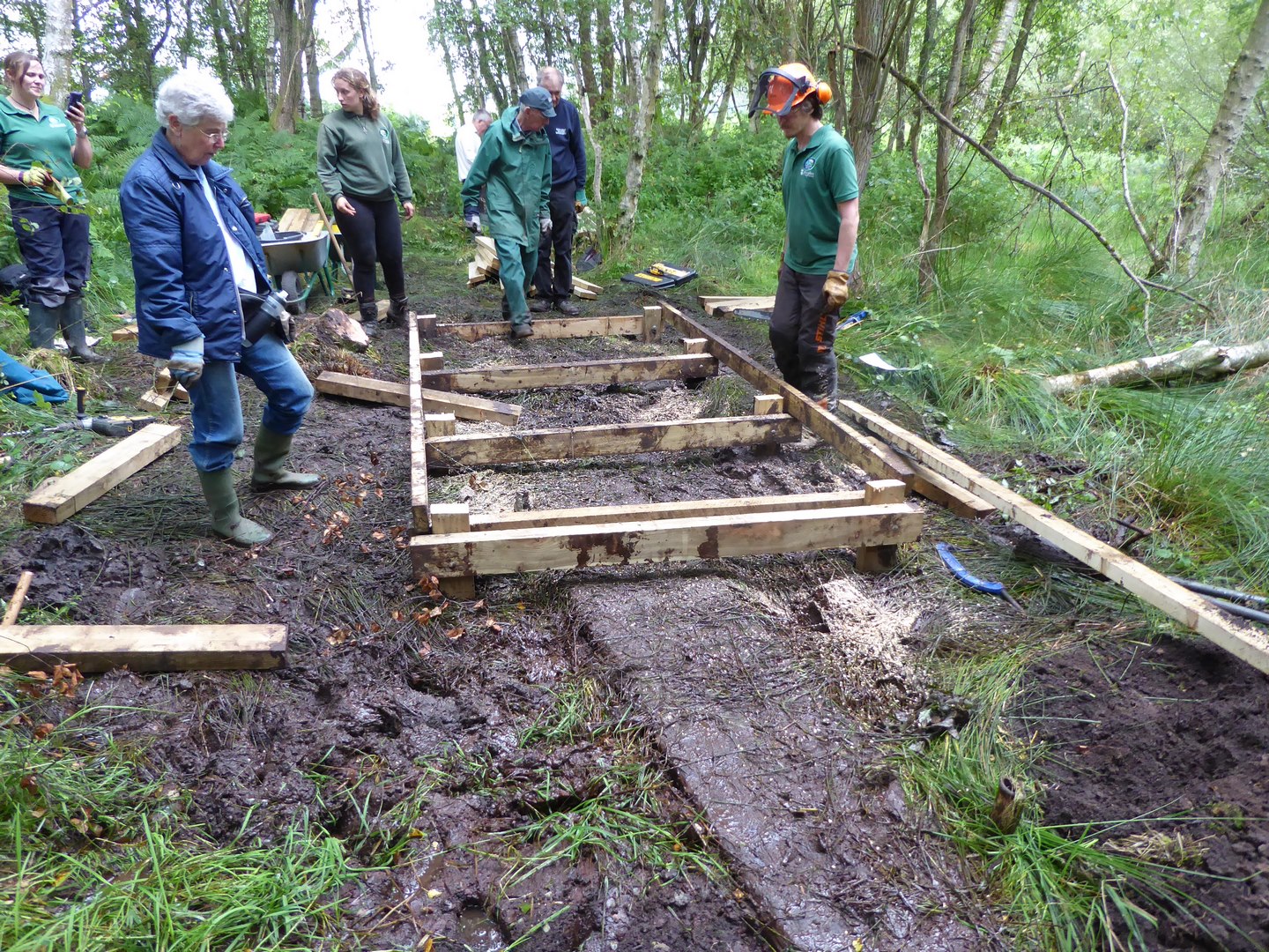 06 first section posts cut to height