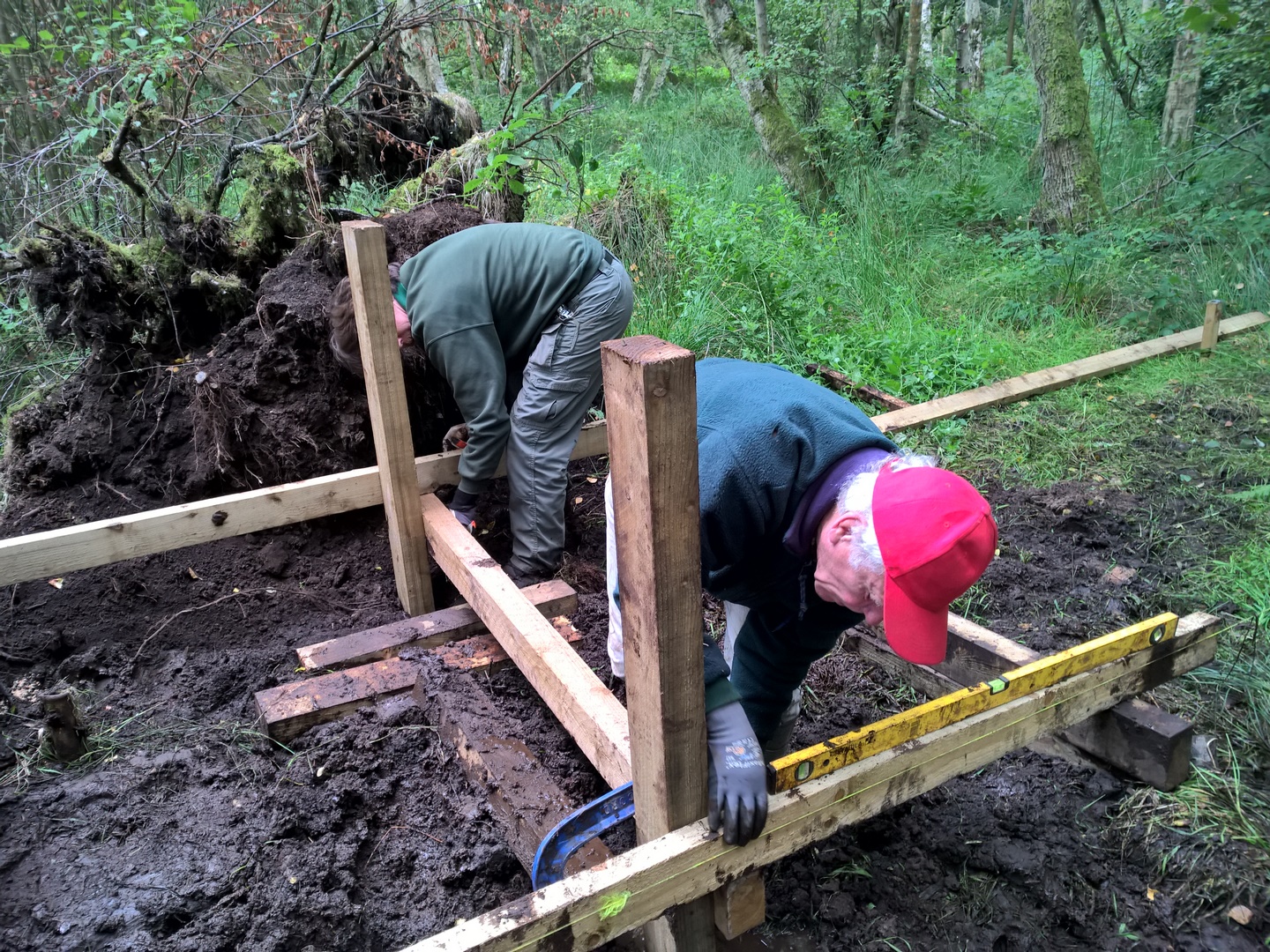 15 installing double crossmembers between sections